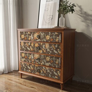 凯贝嘉中式复古花纹客厅墙面装饰床头柜子门家具翻新贴纸自粘墙纸