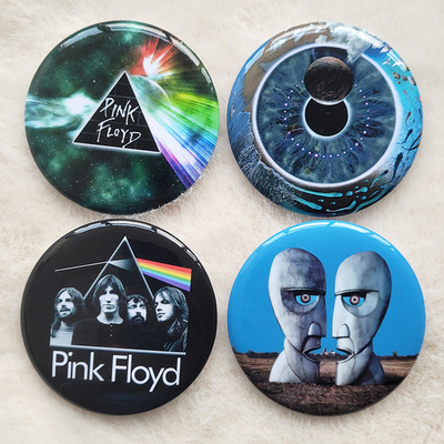 英伦摇滚乐队平克·弗洛伊德（Pink Floyd）收藏纪念徽章一套包邮