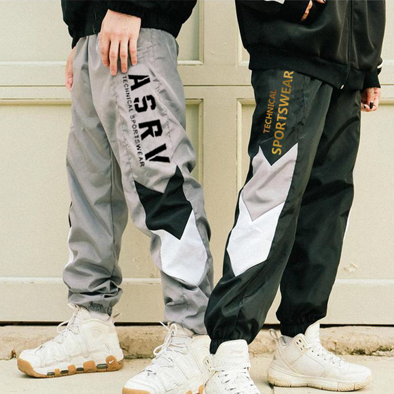 肌肉健身兄弟2018秋新款男休闲裤字母印花运动个性潮流宽松束脚裤在类目 男装, 休闲裤中 - 来自Buy2taobao.com提供专业的淘宝代购服务