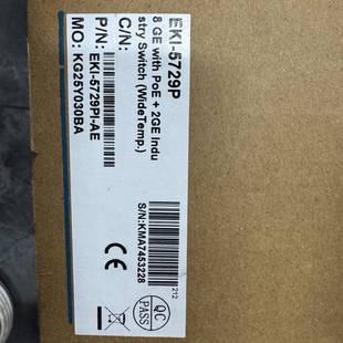 10口全千兆POE工业级交换适用 议价EKI 5729P