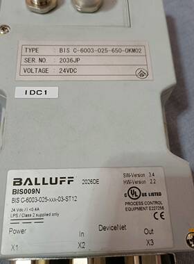 议价BALLUFFBIS009N适用