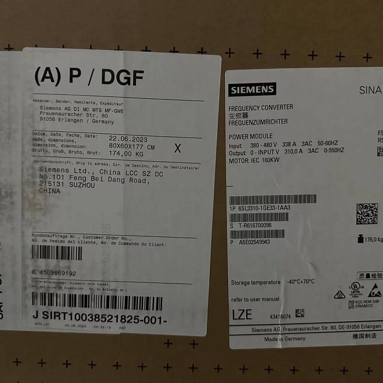 议价6SL3362-0AF00-0AA1适用