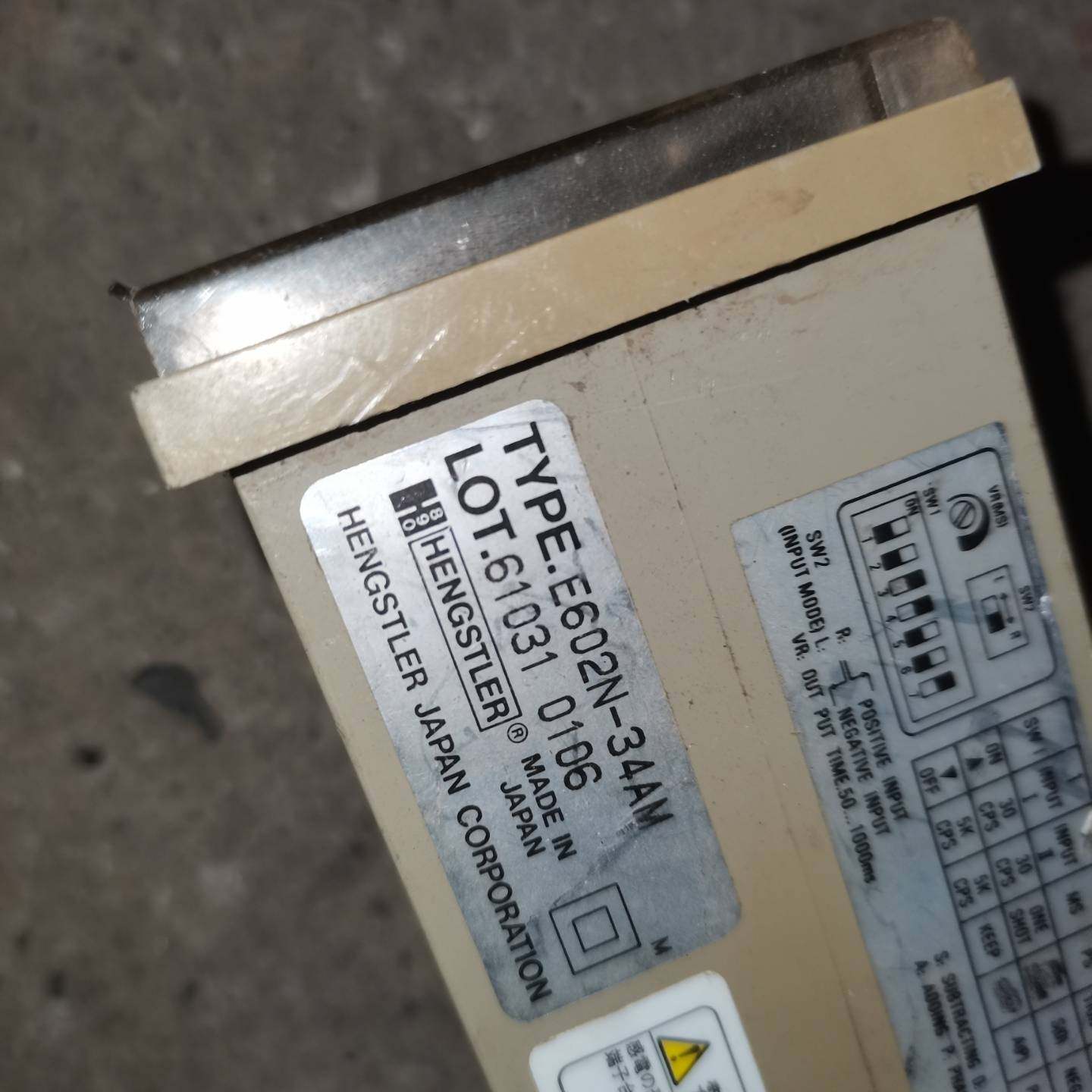 议价hengstler e602n-34am适用