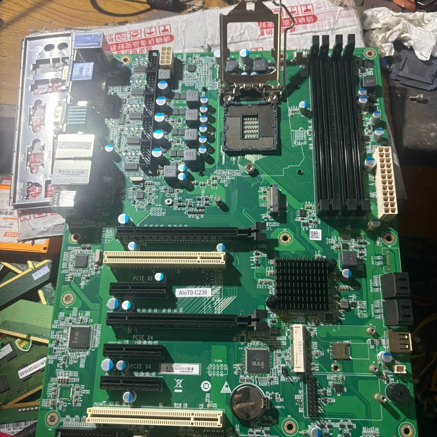 议价AIOT0-C263 工控主板 支持6/7CPU 成色漂适用