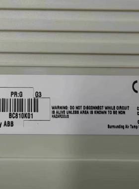 议价PLC模块BC810K01 议价3BSE03适用