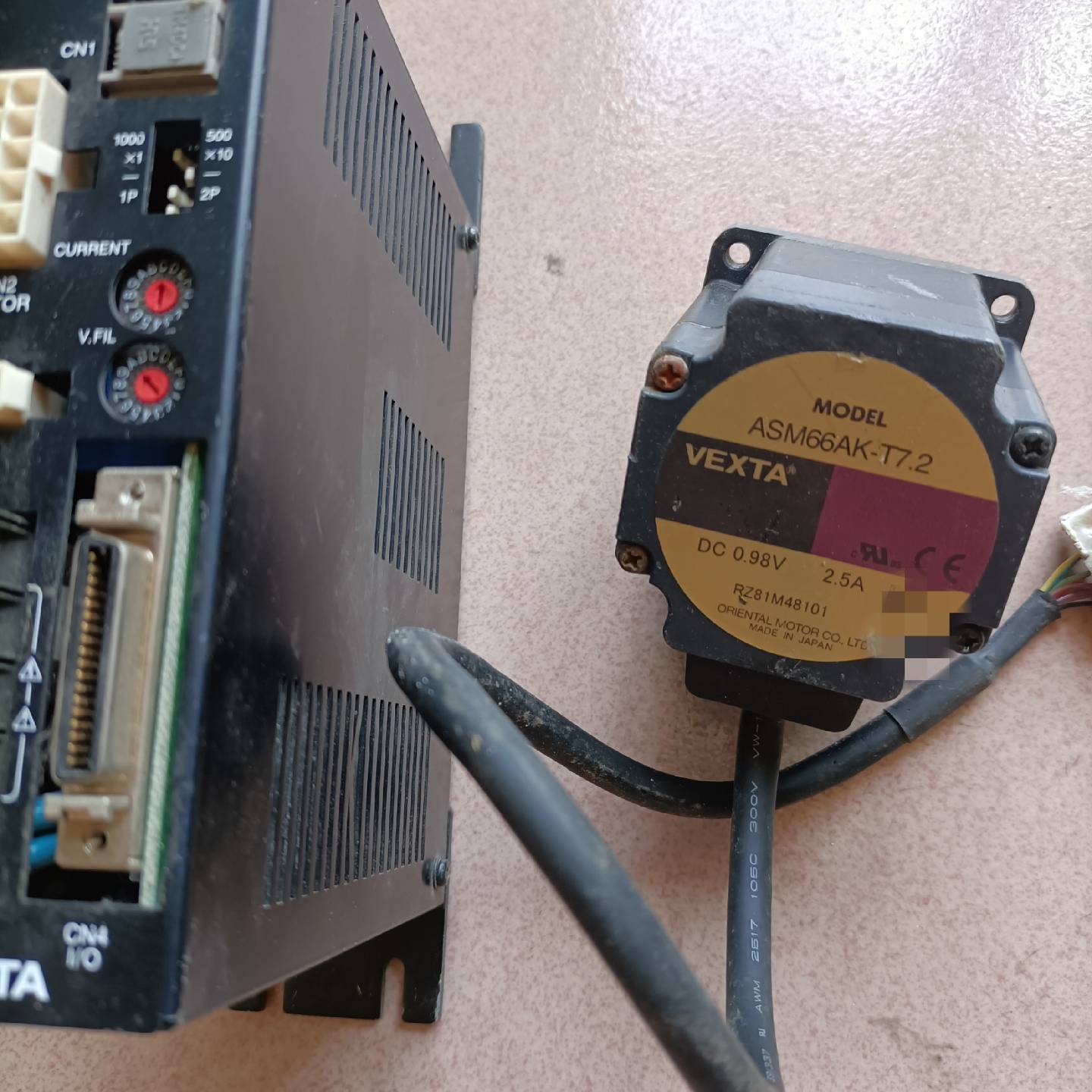 议价步进电机ASM66AK-T7.2伺服器ASD24-A适用