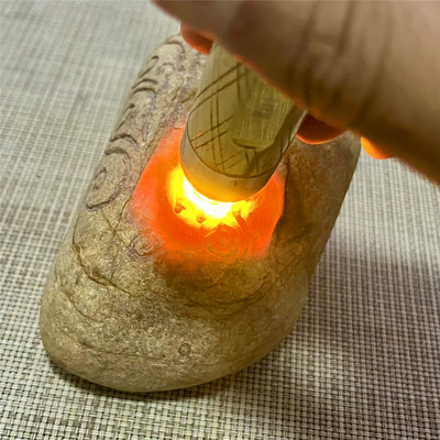 天然老坑翡翠玉石大马坎特色黄翡