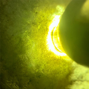 翡翠原石玉石毛料木那敞口老坑料包浆皮种水透开有色花表现手镯料