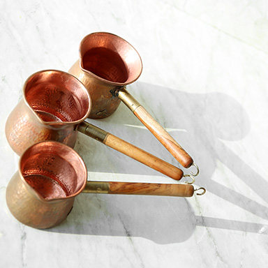Indonesia Imported Turkey Coffee pot Hammer Pure handwork make Eve Rikke copper potin the Tableware , Coffee , Coffee pot  category - from Buy2taobao.com to provide professional Taobao agent buy service
