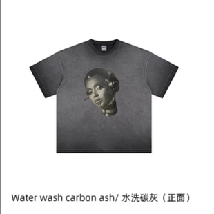 Renaissance世巡重磅水洗做旧短袖 自制碧昂斯Beyonce ABCMJ