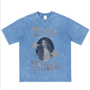 CARTER巡演水洗短袖 碧昂丝beyonce周边自制COWBOY ABCMJ