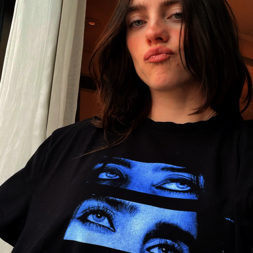 BillieEyesLivein3DTee