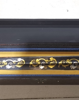 古代兵器青铜剑古玩矛戈铜剑高锡鎏金错银白银光纯铜摆件带盒剑