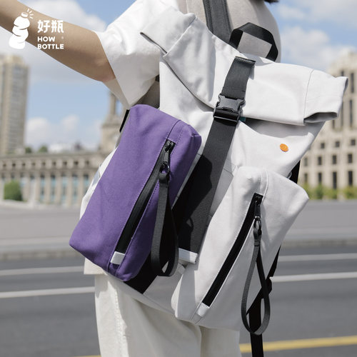 好瓶环保旅行双肩包双肩包渔网