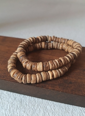 森系木质天然椰壳手串手链