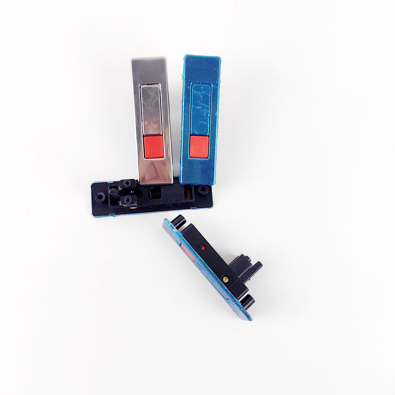 梅花518消防消火栓锁消防栓箱门开关按钮锁弹跳锁电柜锁平面锁扣