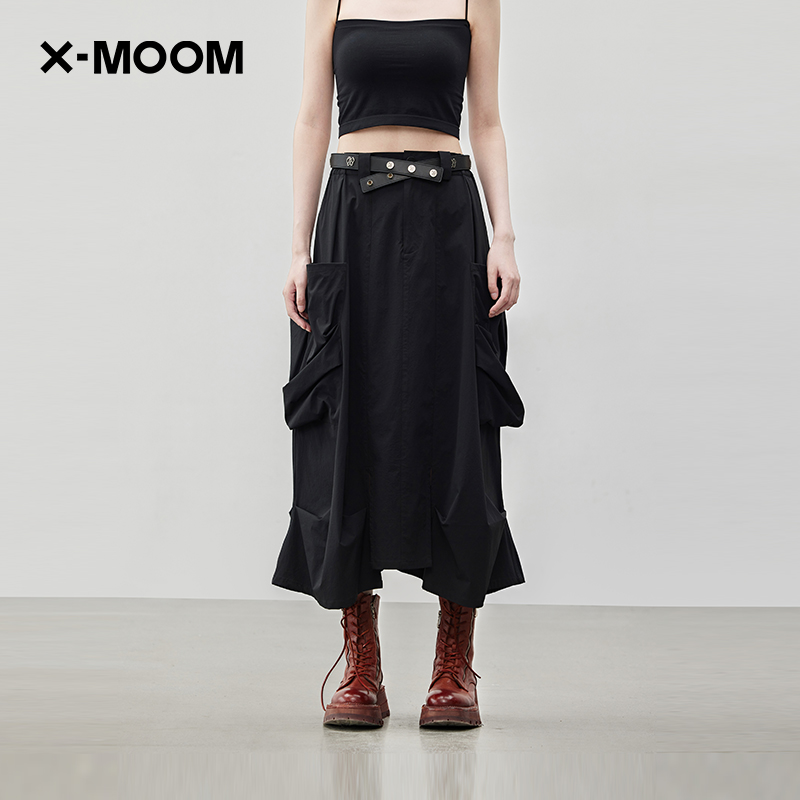 X--MOOM大立体袋状态半身裙