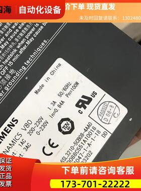 V80伺服器 6SL3210-5CB08-4AA0商品 下单【议价】