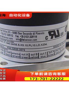 意大利ITALSENSOR增量旋转编码器 TK421.F.1440.24/05.S.K5.10【