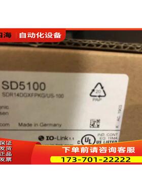 SD5100 易福门流量传感器 SDR14DGXFPKG/US-100 TDI421 TD1421