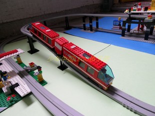 LEGO 1990年 乐高电动单轨列车 机场快捷专线 稀有收藏 6399