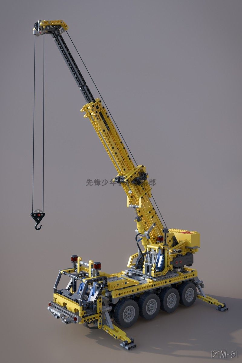 lego 8421 乐高玩具05年科技吊车 含5292马达 绝版收藏 现货