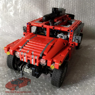 LEGO 乐高遥控武装悍马MOC- lego technic Hummer H1 【收藏品】
