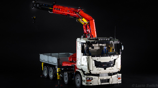 全套订制 作品 Truck Crane LEGO MOC