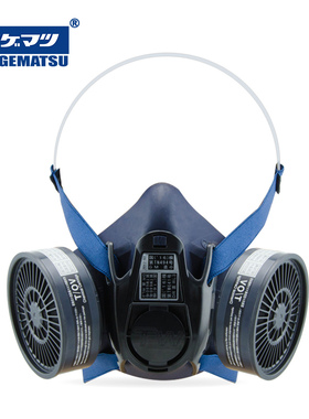 日本重松制作所TW02S防尘防毒面具TW02面罩化工喷漆防尘甲醛电焊