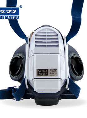 日本重松制作所SY28R电动呼吸防粉尘面具送风工业油雾粉尘夏季