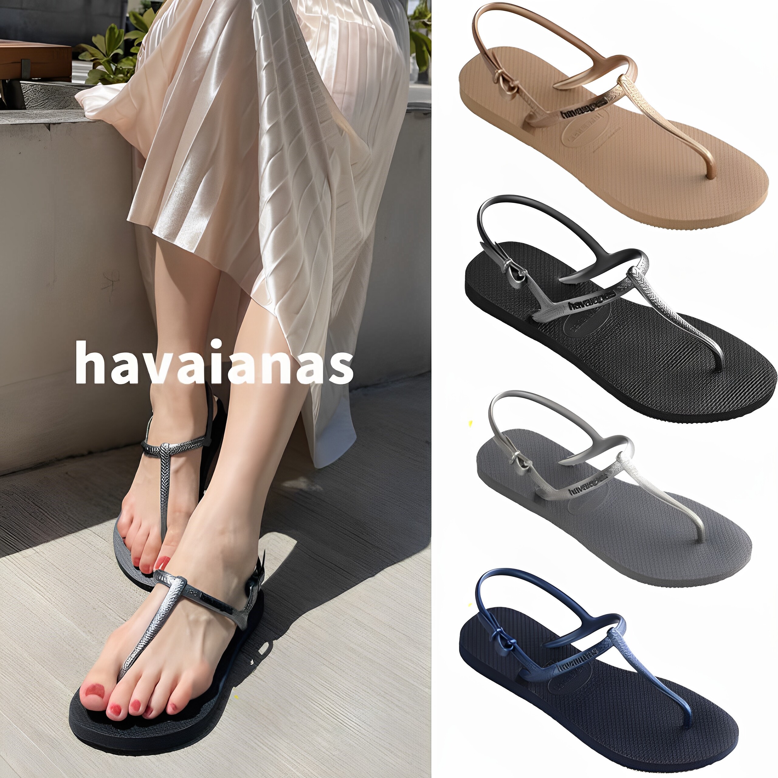 哈瓦那Havaianas freedom夹趾凉鞋时尚外穿夏季度假海滩防水防滑图片