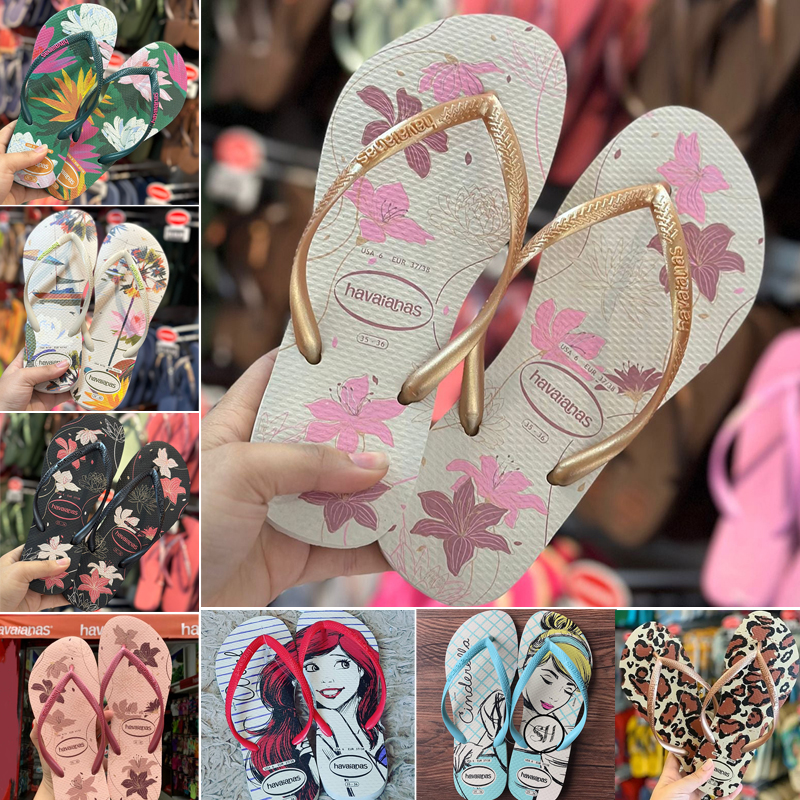巴西哈瓦那havaianas人字拖女外穿沙滩防滑夹脚拖鞋夏新品ins潮