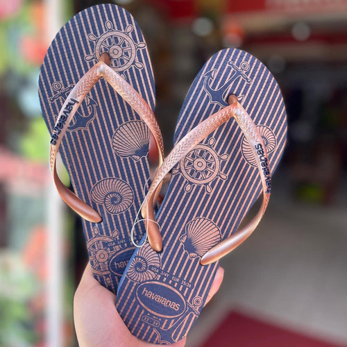 哈瓦那Havaianas航海系列人字拖防滑平底沙滩凉拖女外穿拖鞋夏季