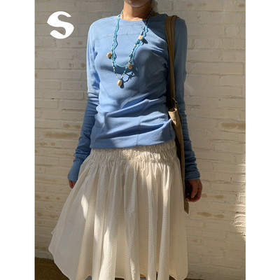 春秋季新款上衣女修身内搭打底衫