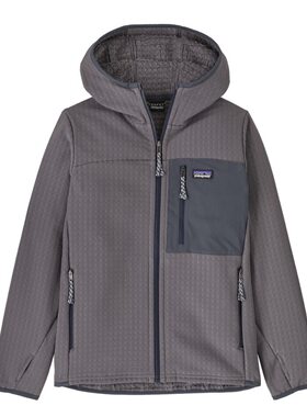 日本代购正品patagonia巴塔大童R2抓绒衣长袖连帽外套64826