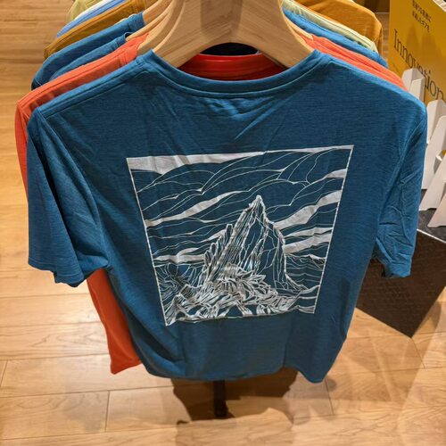 日本代购正品patagonia巴塔CapCoolDaily C1男士速干短袖T恤45477