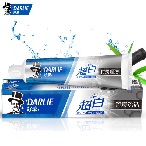 好来超白小苏打牙膏190g