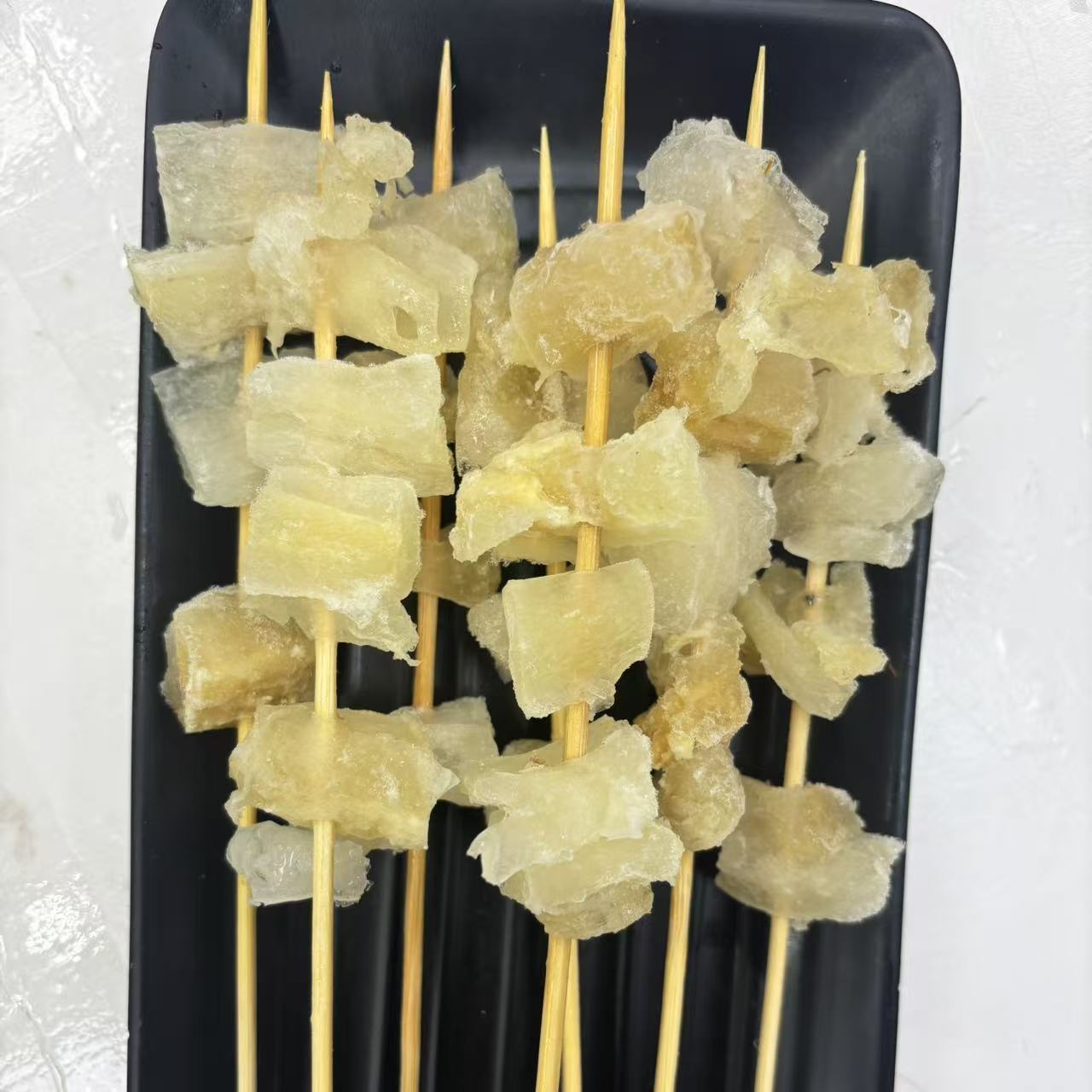 牛蹄筋串烧烤牛筋串20串烧烤油炸夜市小吃串调理腌制半成品牛筋串
