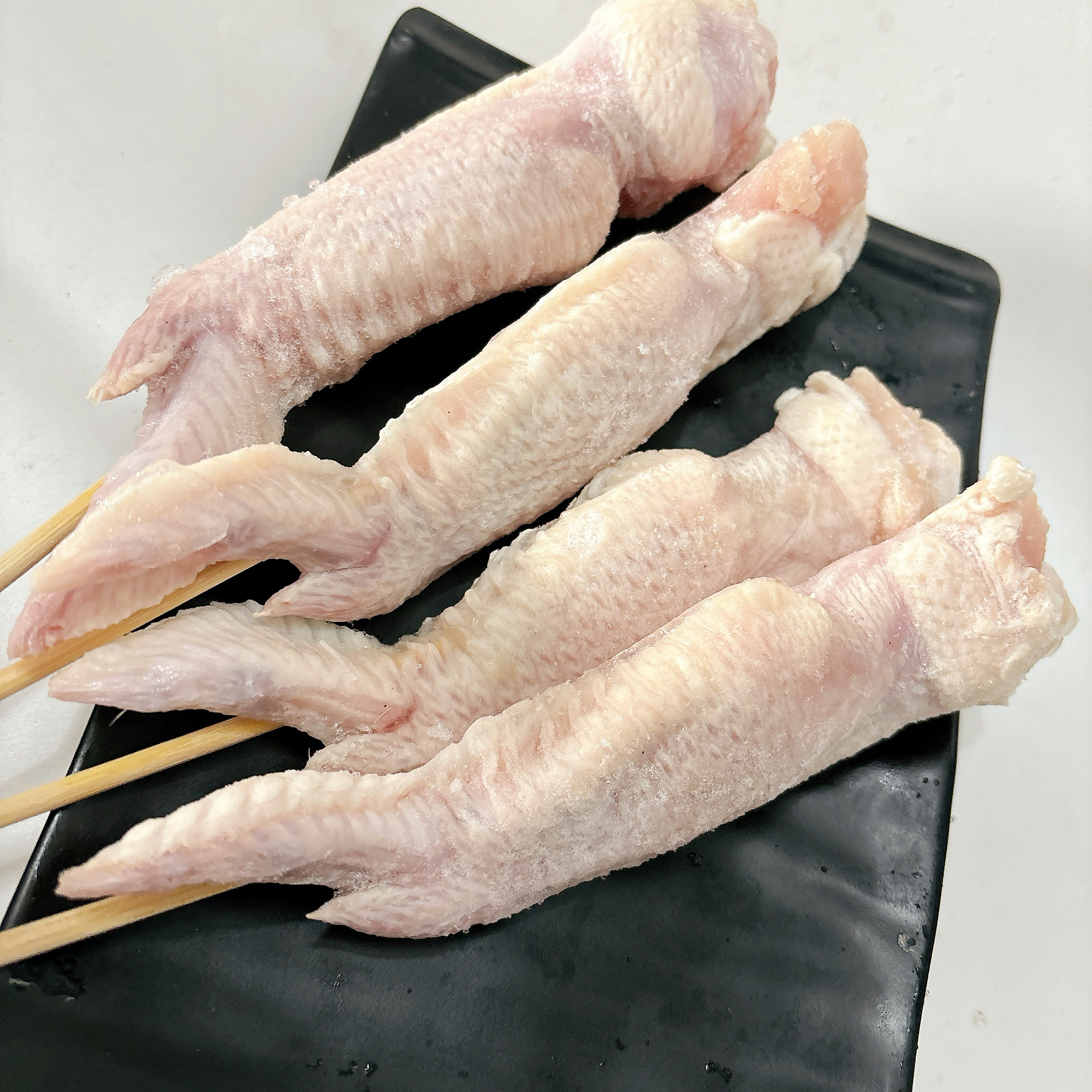 鸡全翅串原味鸡翅烧烤串10串油炸冷冻生鲜半成品商用食材无双剑翅