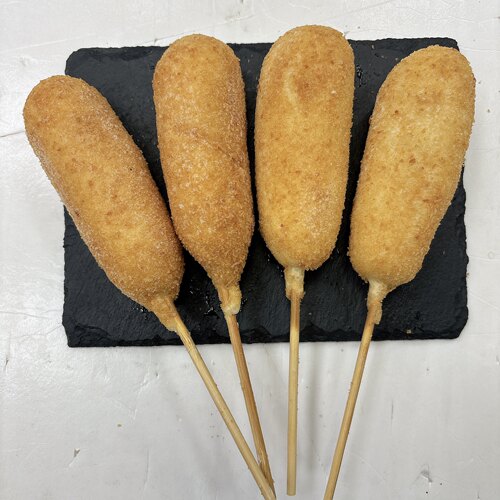 芝士棒烧烤油炸小吃半成品食材商用全芝士棒10支一包冷冻半成品串