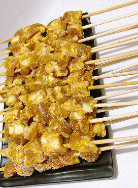 蒜香排骨串猪排骨猪脆骨串20串调理腌制烧烤油炸猪排骨串蒜香口味