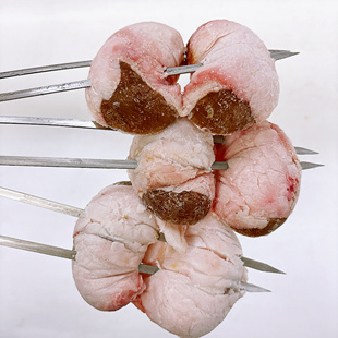 羊腰串6支商用批发新鲜冷冻半成品烧烤食材腰子串羊肾串羊腰大串