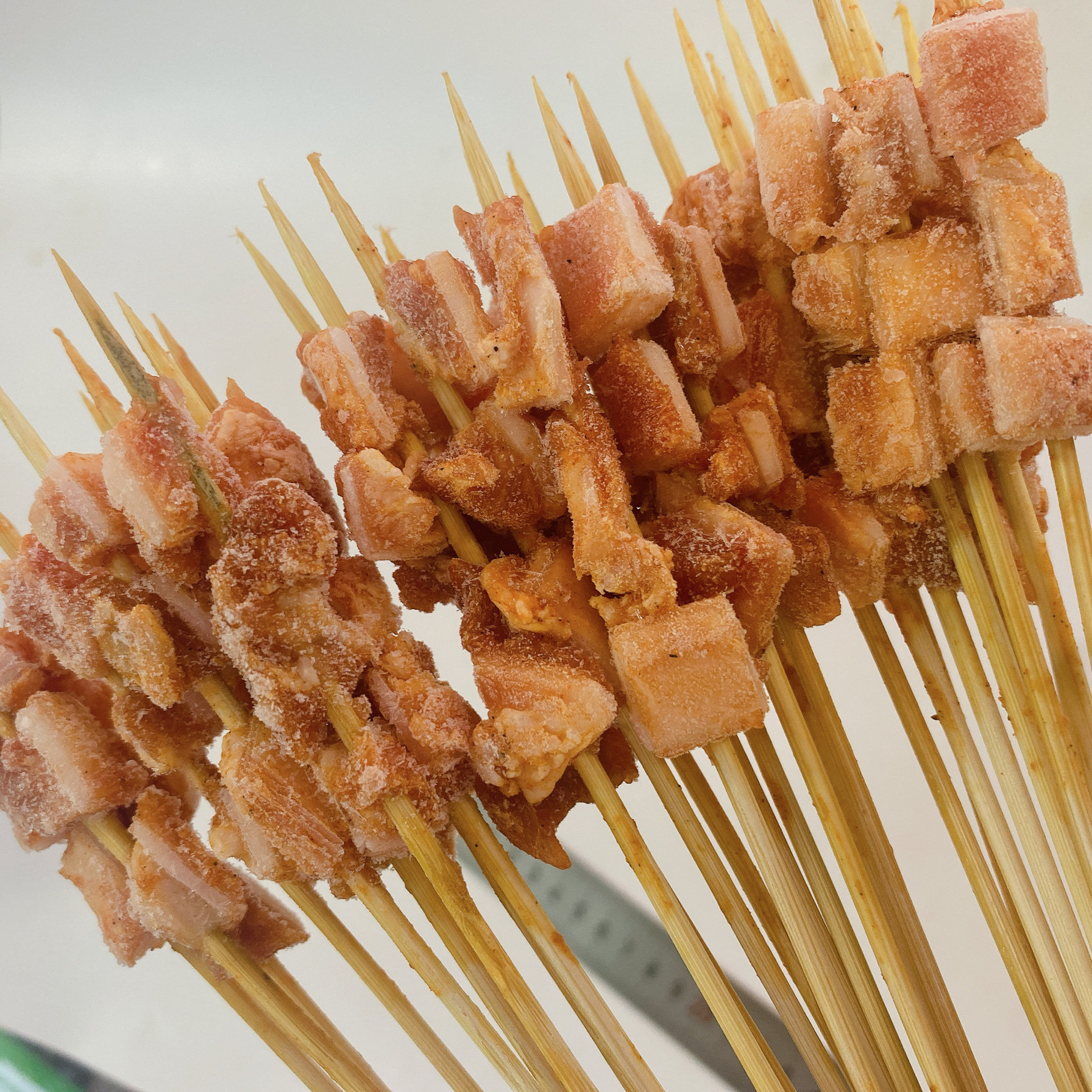 猪脆骨小串烧烤食材半成品商用脆骨串油炸小吃10把*10支调理腌制