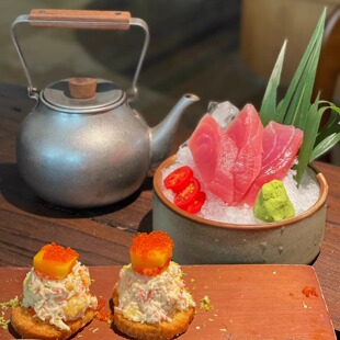 山野风三出山火锅店同款不锈钢复古水壶茶水分离壶