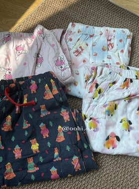 福利清仓款 姐妹们冲～居家睡裤短睡裤休闲长裤大合集女