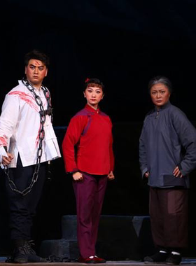 京剧红灯记演出服李玉和铁梅