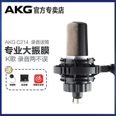 AKG/爱科技专业录音主播麦克风