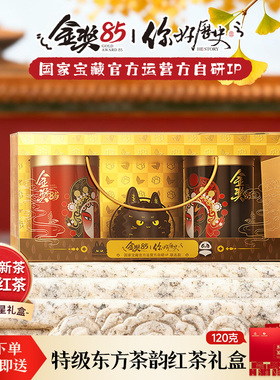 川红茶叶金奖85你好历史国家宝藏官方运营方自研IP联名非遗红茶礼