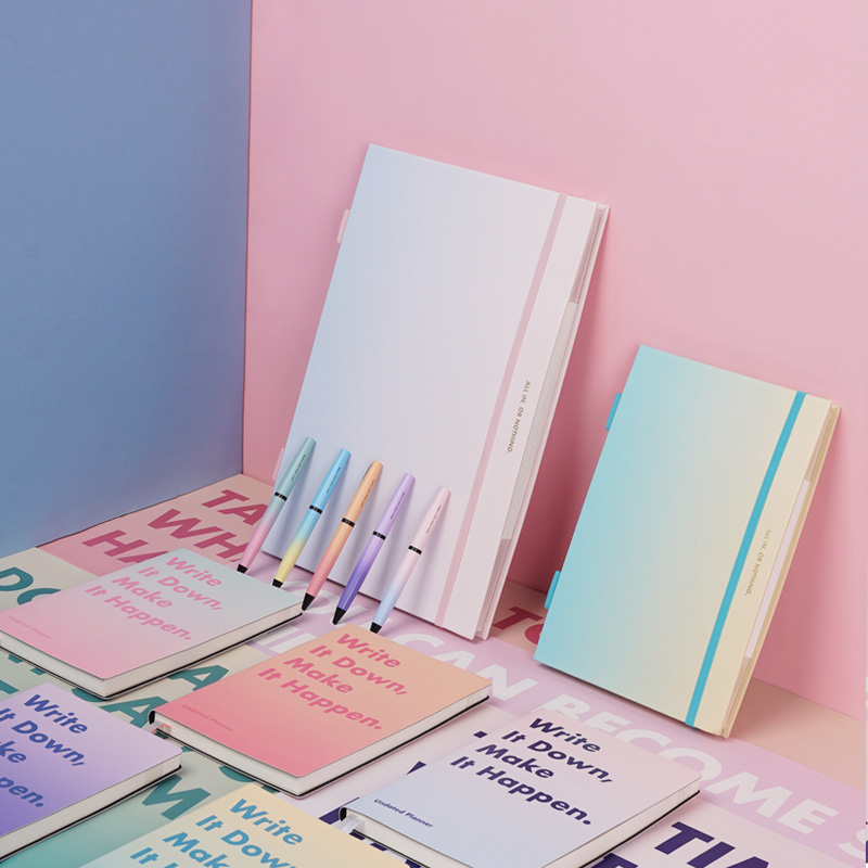 趁早纯手工风琴包A4/A5多层收纳