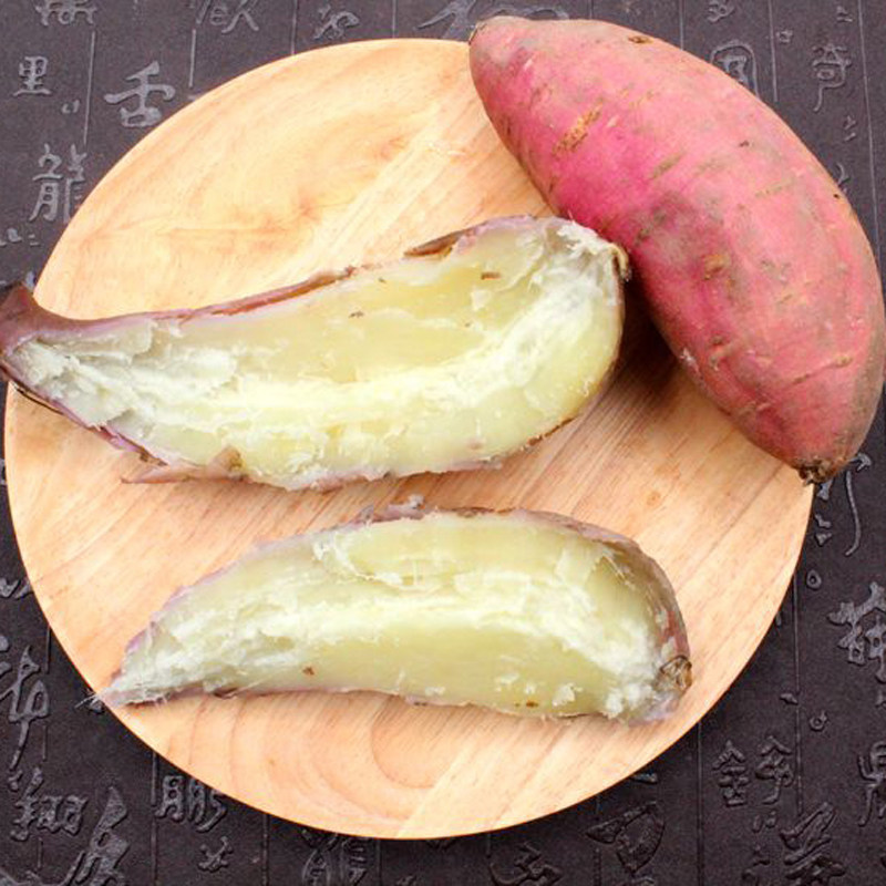 板栗红薯 四川新鲜白瓤白心番薯 山芋烤地瓜 小香薯甜甘薯红苕